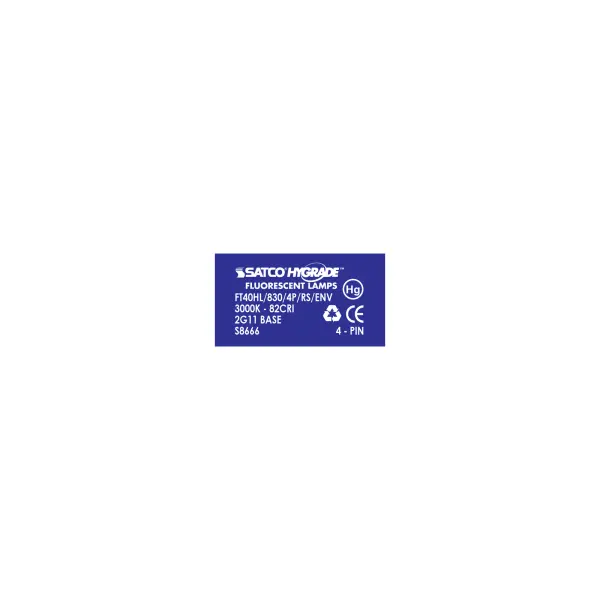 40 Watt - pin-based Compact Fluorescent - 3000K - 82 CRI - 2G11 base - Image 6