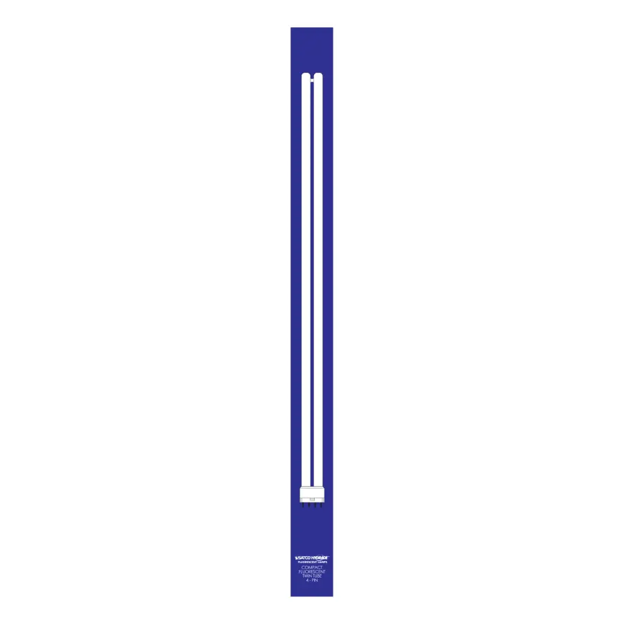 40 Watt - pin-based Compact Fluorescent - 3500K - 82 CRI - 2G11 base - Image 3