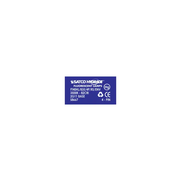 40 Watt - pin-based Compact Fluorescent - 3500K - 82 CRI - 2G11 base - Image 6