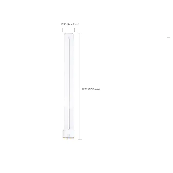 40 Watt - pin-based Compact Fluorescent - 4100K - 82 CRI - 2G11 base - Image 9