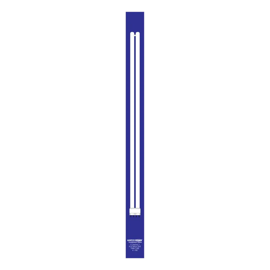55 Watt - pin-based Compact Fluorescent - 3000K - 82 CRI - 2G11 base - Image 4