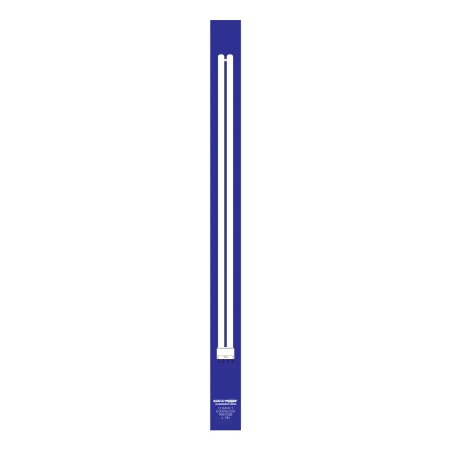 55 Watt - pin-based Compact Fluorescent - 3500K - 82 CRI - 2G11 base - Image 3