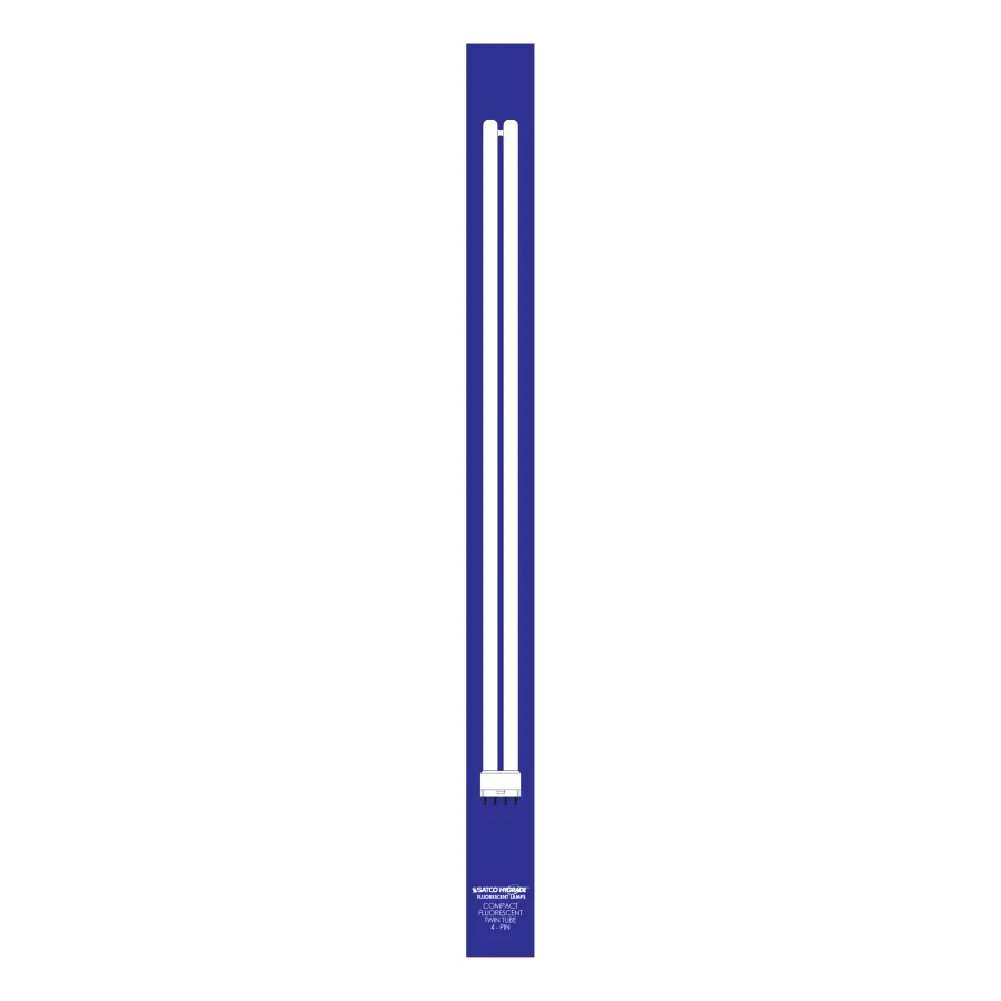 55 Watt - pin-based Compact Fluorescent - 3500K - 82 CRI - 2G11 base - Image 4