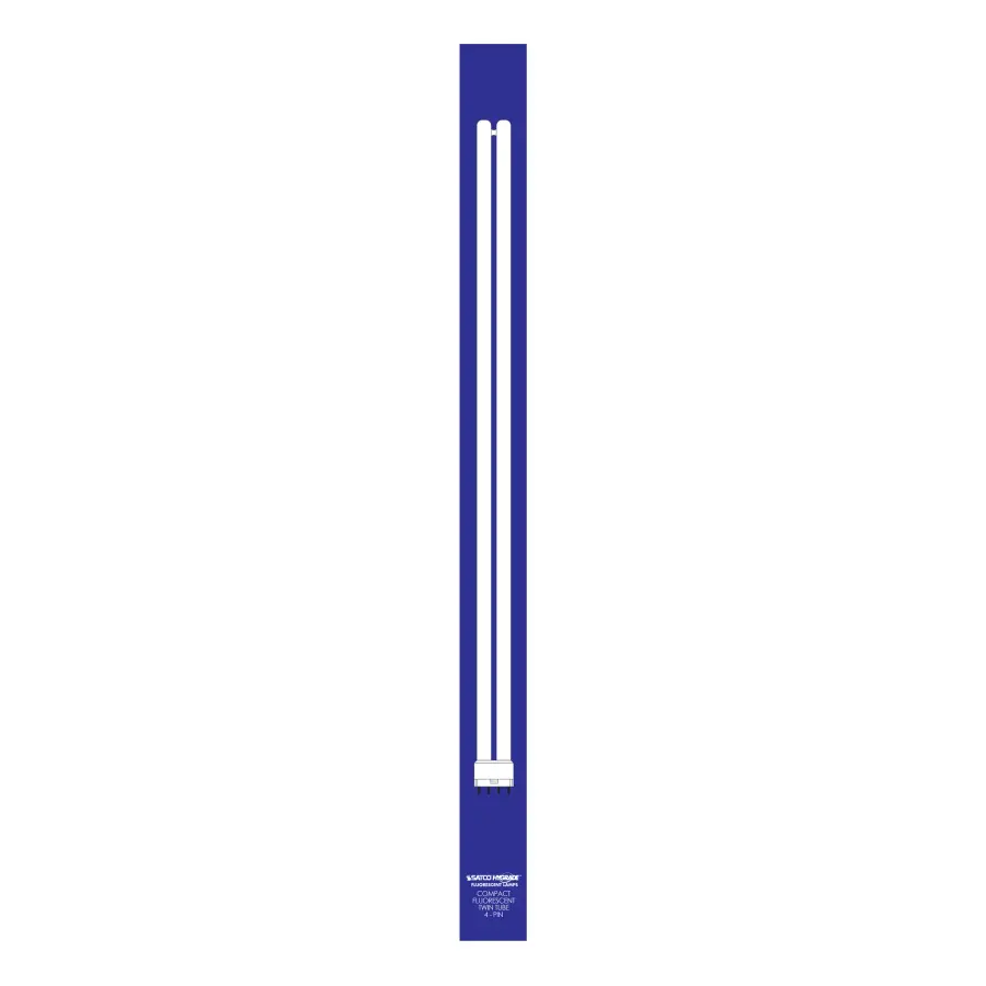 55 Watt - pin-based Compact Fluorescent - 4100K - 82 CRI - 2G11 base - Image 3