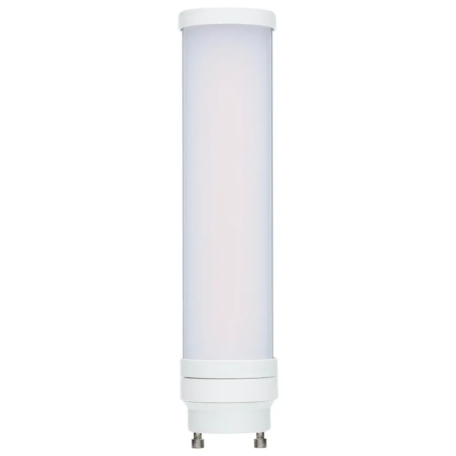 8 Watt LED PL - GU24 Base - 27K/30K/35K/40K/50K CCT Selectable - Type B Ballast Bypass - 120-277 Volt - Image 1