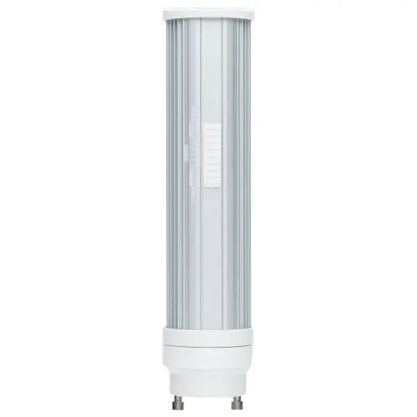 8 Watt LED PL - GU24 Base - 27K/30K/35K/40K/50K CCT Selectable - Type B Ballast Bypass - 120-277 Volt - Image 2