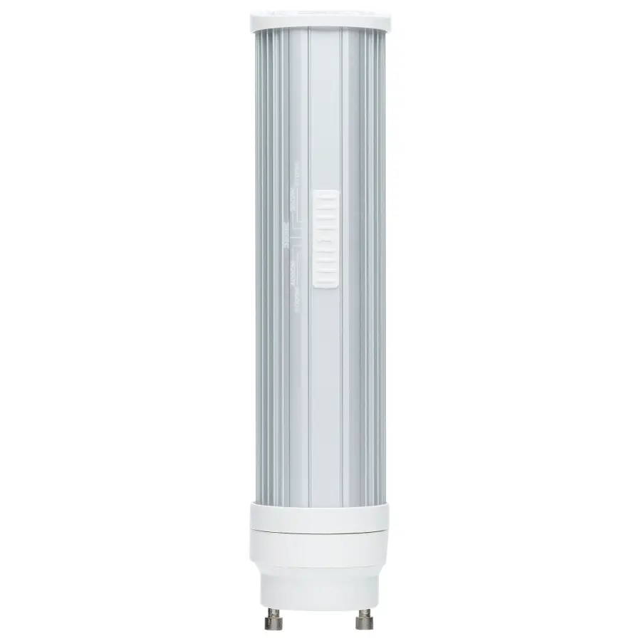 8 Watt LED PL - GU24 Base - 27K/30K/35K/40K/50K CCT Selectable - Type B Ballast Bypass - 120-277 Volt - Image 2