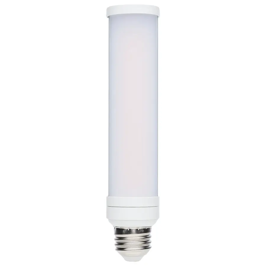 8 Watt LED PL - E26 Base - 27K/30K/35K/40K/50K CCT Selectable - Type B Ballast Bypass - 120-277 Volt - Image 1