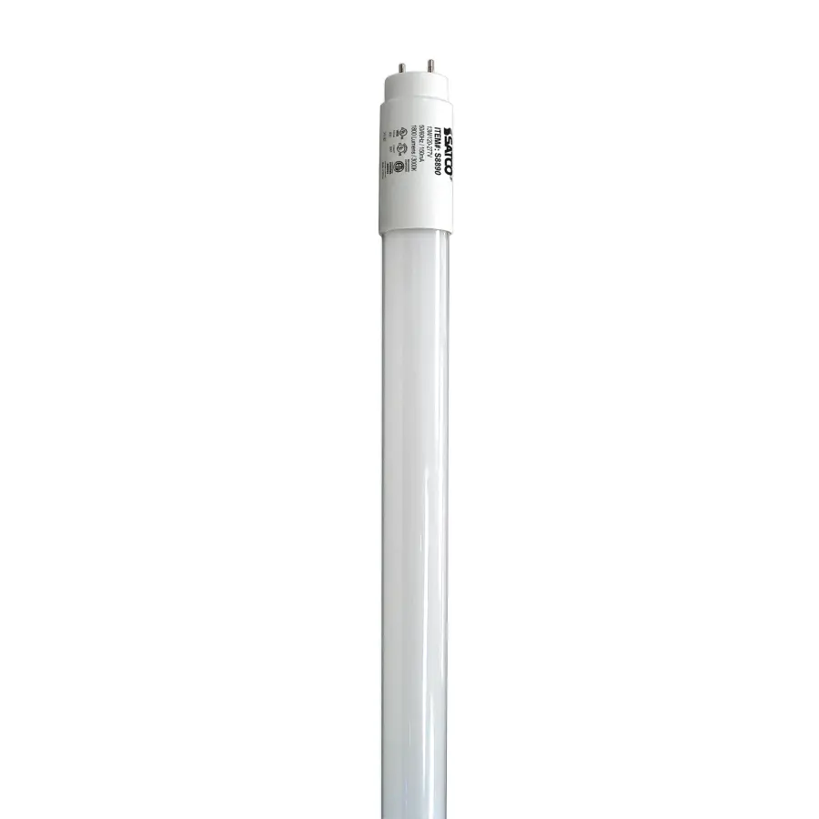 13 Watt T8 LED - Medium bi-pin base - 3000K - 50000 Hours - 1800 Lumens - Type A/B - Ballast Dependant or Ballast Bypass - Single or Double Ended Wiring