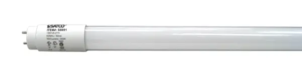 13 Watt T8 LED - Medium bi-pin base - 3500K - 50000 Hours - 1800 Lumens - Type A/B - Ballast Dependant or Ballast Bypass - Single or Double Ended Wiring