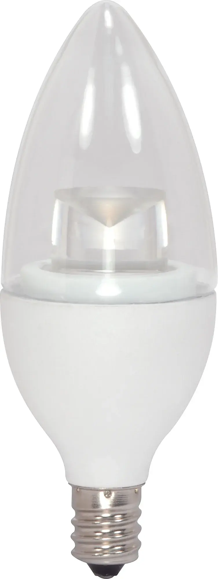 2.8 Watt - B11 LED - 3000K - Candelabra base - 120 Volt