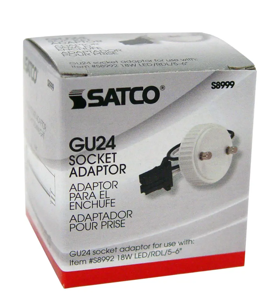 GU24 Socket Adapter For Recessed Down Light - Image 3