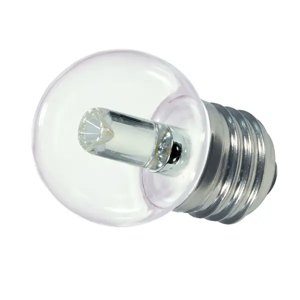 1.2 Watt LED - S11 - Clear - 2700K - Medium base - 120 Volt - Carded - alternate view