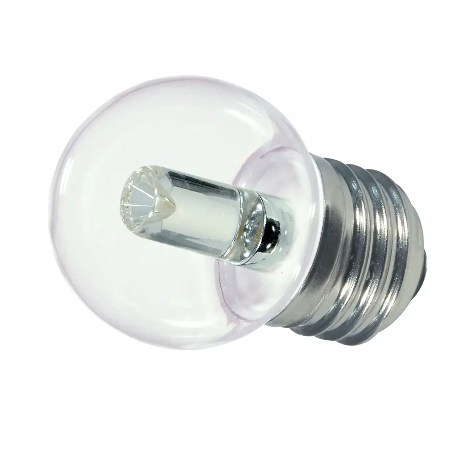 1.2 Watt LED - S11 - Clear - 2700K - Medium base - 120 Volt - Carded - Image 2