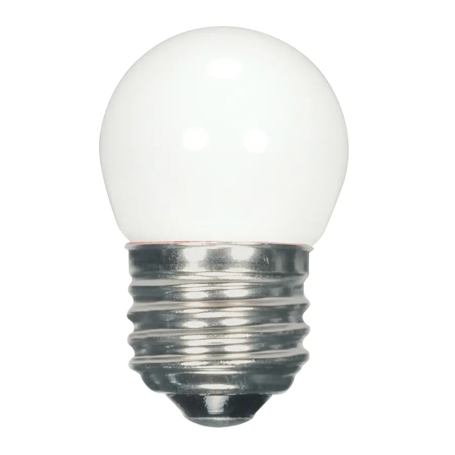 1.2 Watt LED - S11 - White - 2700K - Medium base - 120 Volt - Carded - Image 1