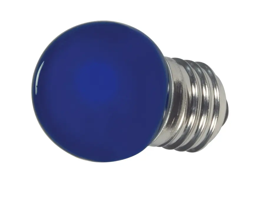 1.2 Watt LED - S11 - Ceramic Blue - Medium base - 120 Volt - Carded - Image 2