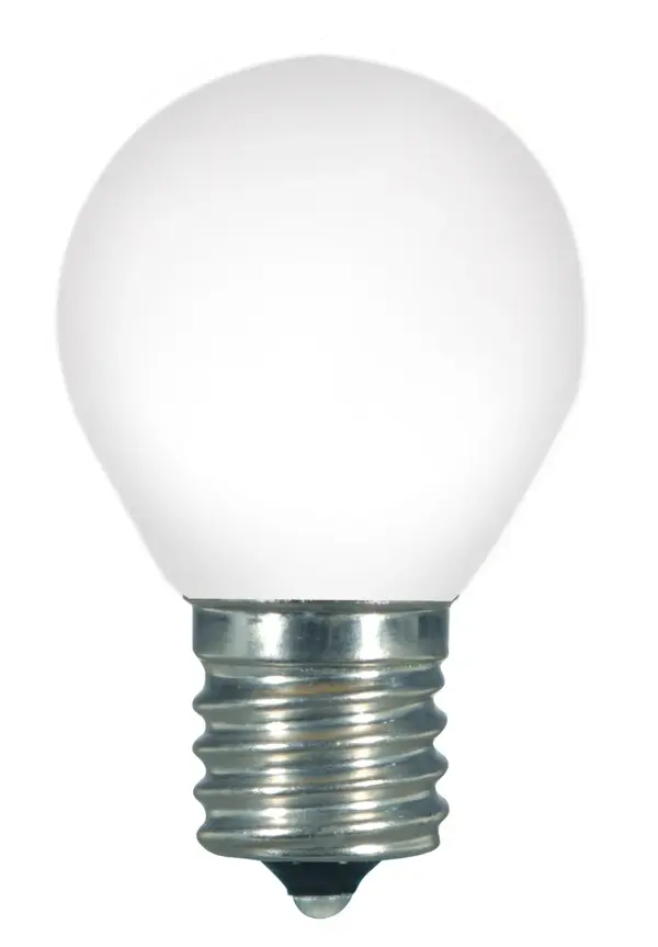 1 Watt LED - S11 - White - 2700K - Intermediate base - 120 Volt - Carded