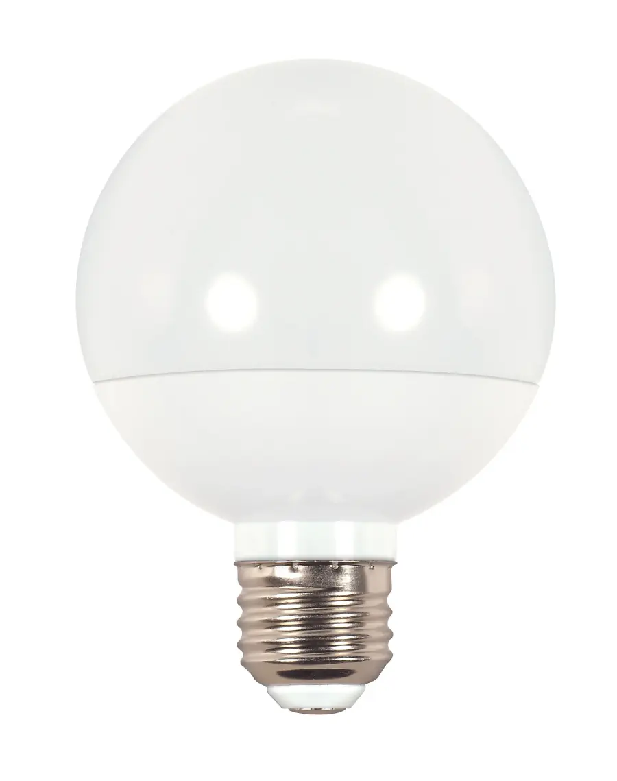6 Watt - G25 Globe LED - 4000K - Medium base - 120 Volt - Image 1