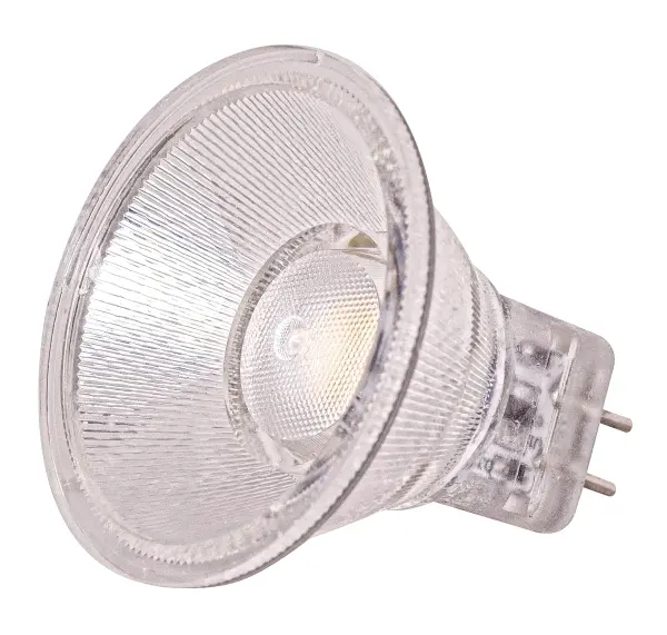 1.6W - LED MR11 LED - 3000K - 40 deg. beam spread - G4 base - 12 Volt AC/DC