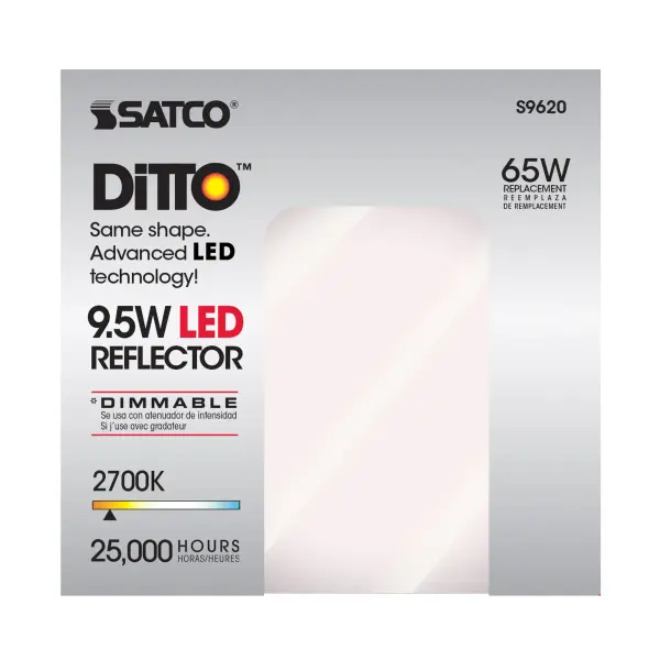 9.5 Watt - BR30 LED - 105 deg. Beam Angle - 2700K - Medium base - 120 Volt - Dimmable - Image 7