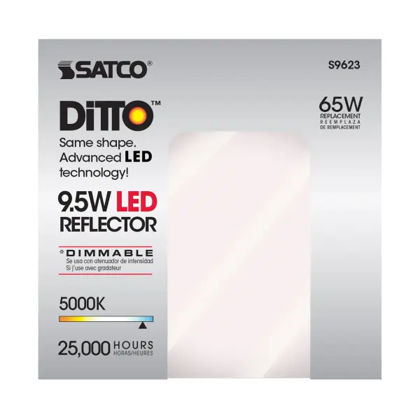 9.5 Watt - BR30 LED - 105 deg. Beam Angle - 5000K - Medium base - 120 Volt - Dimmable - Image 9