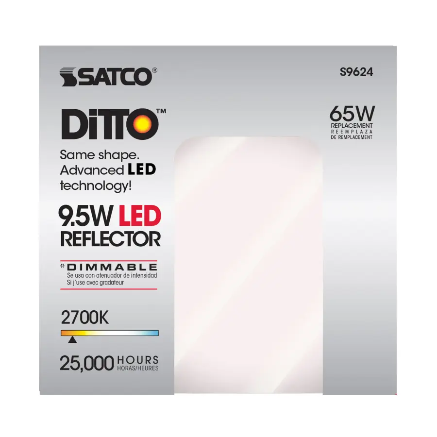 9.5 Watt - BR30 LED - 105 deg. Beam Angle - 2700K - GU24 base - 120 Volt - Dimmable - Image 7