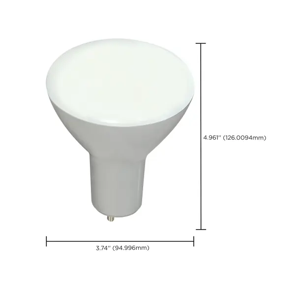 9.5 Watt - BR30 LED - 105 deg. Beam Angle - 2700K - GU24 base - 120 Volt - Dimmable - Image 10