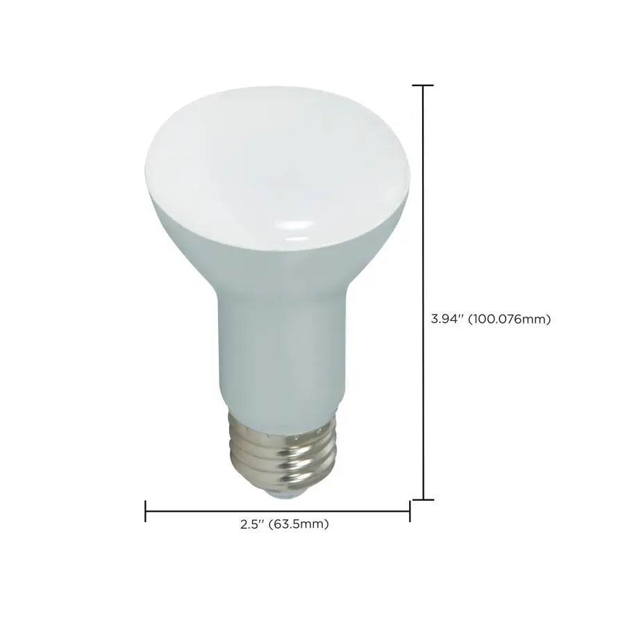 6.5 Watt - LED R20 - 4000K - 107 deg. Beam Angle - Medium base - 120 Volt - Dimmable - Image 9
