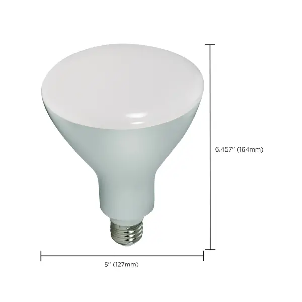 11.5 Watt - LED BR40 - 4000K - 103 deg. Beam Angle - Medium base - 120 Volt - dimmable - Image 9