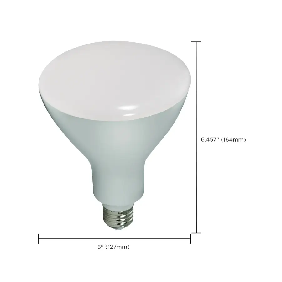11.5 Watt - LED BR40 - 4000K - 103 deg. Beam Angle - Medium base - 120 Volt - dimmable - Image 9