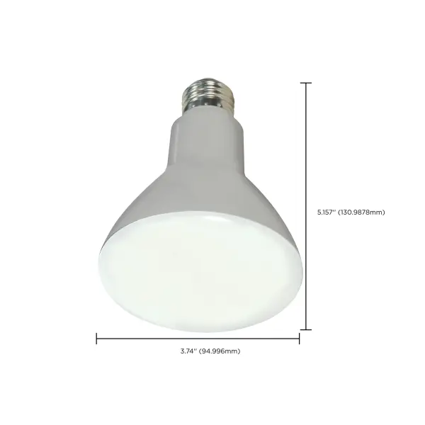8 Watt - BR30 LED - Medium base - 2700K - 105 deg. Beam Angle - 120 Volt - 2-Pack Display Pack - Image 11