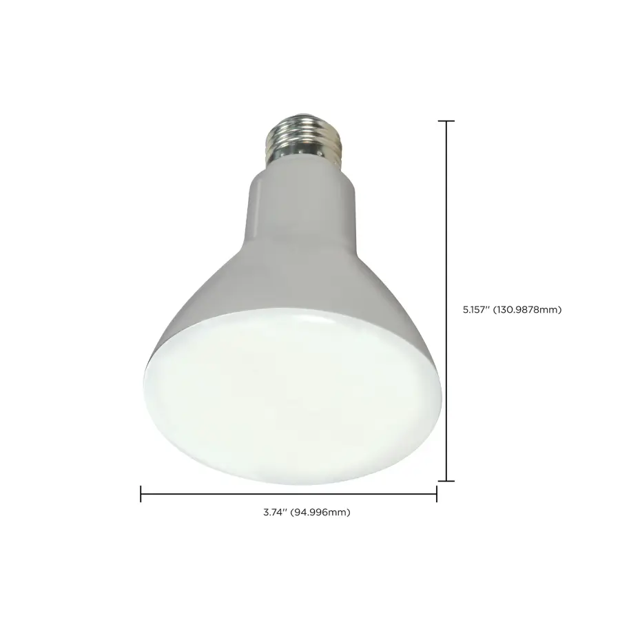 8 Watt - BR30 LED - Medium base - 2700K - 105 deg. Beam Angle - 120 Volt - 2-Pack Display Pack - Image 11