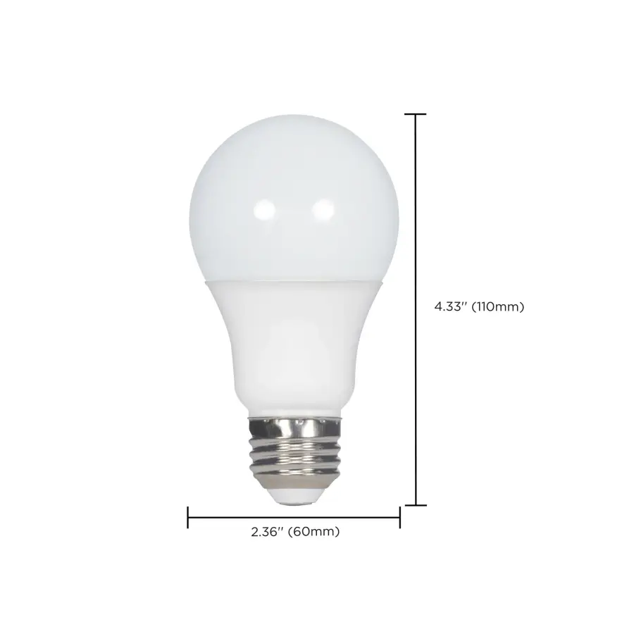 10 Watt - LED A19 - 3500K - Medium base - 120 Volt - 90 CRI - Image 9