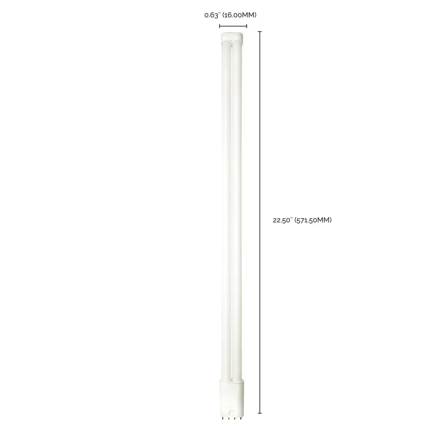 23 Watt PLL LED ballast bypass - 2G11 base - 2800 Lumens - 120-277 Volt - 4000K - Type B - Ballast Bypass - Image 6