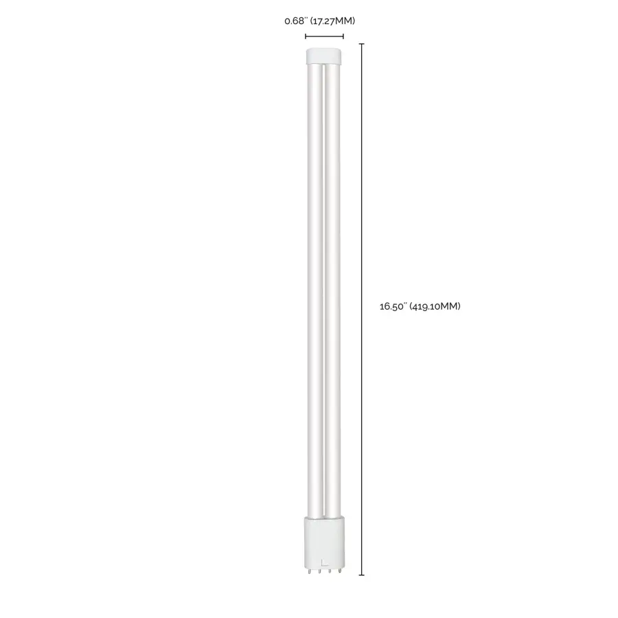 15 Watt PLL LED - 2G11 Base - 2000 Lumens - 120-277 Volt - 3500K - Type B - Ballast Bypass - Image 6