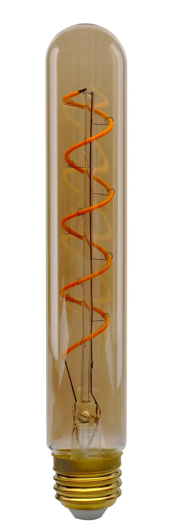 4.5 Watt T9 LED Filament - Amber - Medium base - 2000K - 240 Lumens - 120 Volt