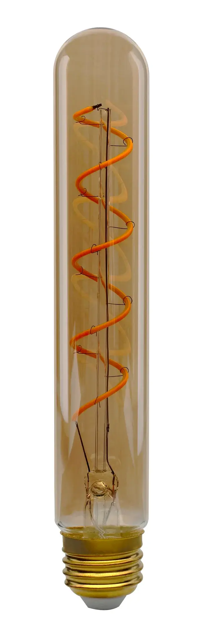 4.5 Watt T9 LED Filament - Amber - Medium base - 2000K - 240 Lumens - 120 Volt - Image 1
