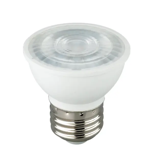 Satco's 6.5-watt MR16 LED offers natural light and a 40 degree beam spread. This innovative LED is an energy efficient lighting solution for indoor residential and commercial applications. Dimmable and long lasting, this lensed lamp delivers 25,000 hours of exceptional illumination. - alternate view