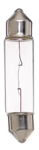 5 Watt miniature - T3 1/4 - 200 Average rated hours - Festoon base - 24 Volt