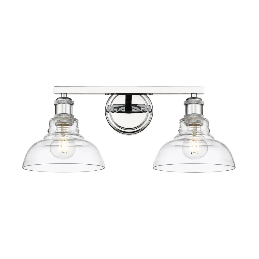 Carver 2-Light Vanity in Chrome - Image 2