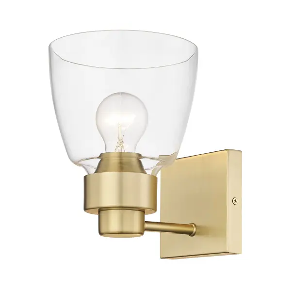 Golden Lighting Remy 1-Light Wall Sconce in Brushed Champagne Brass - Image 4