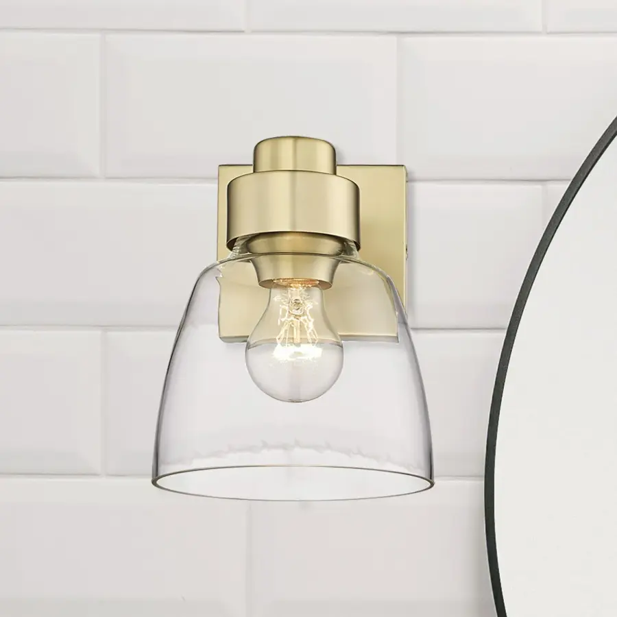 Golden Lighting Remy 1-Light Wall Sconce in Brushed Champagne Brass - Image 7