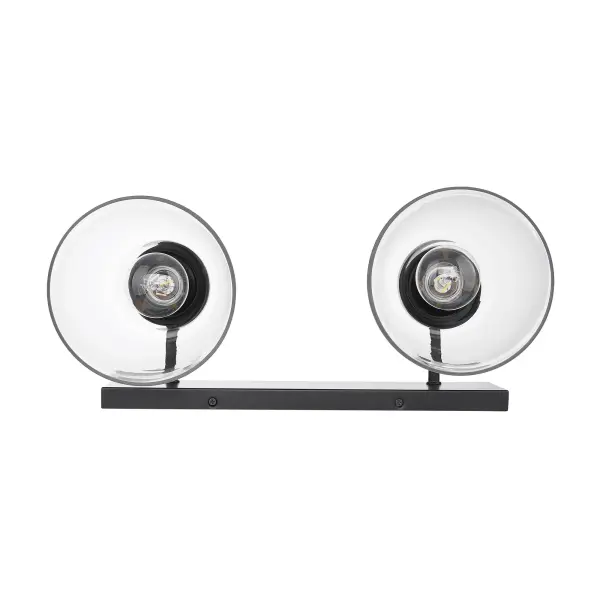 Golden Lighting Remy 2-Light Vanity in Matte Black - Image 4