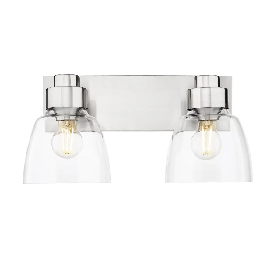 Golden Lighting Remy 2-Light Vanity in Pewter - Image 2