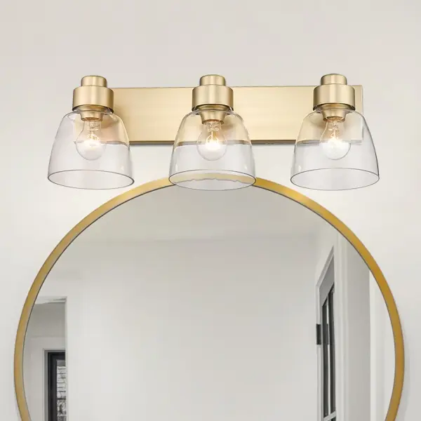 Golden Lighting Remy 3-Light Vanity in Brushed Champagne Brass - Image 5