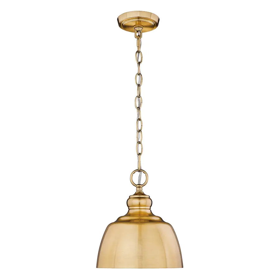 Holmes One Light Mini Pendant in Modern Brushed Gold - Image 2