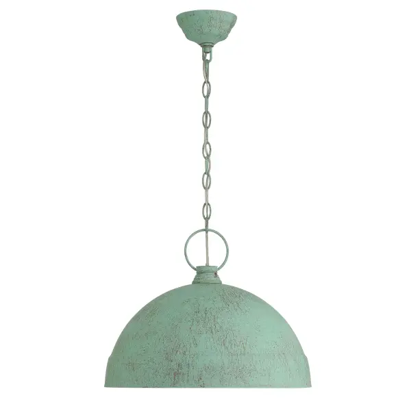 Lincoln One Light Pendant in Green Patina - Image 3
