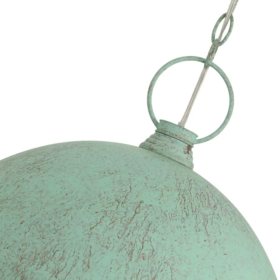 Lincoln One Light Pendant in Green Patina - Image 4