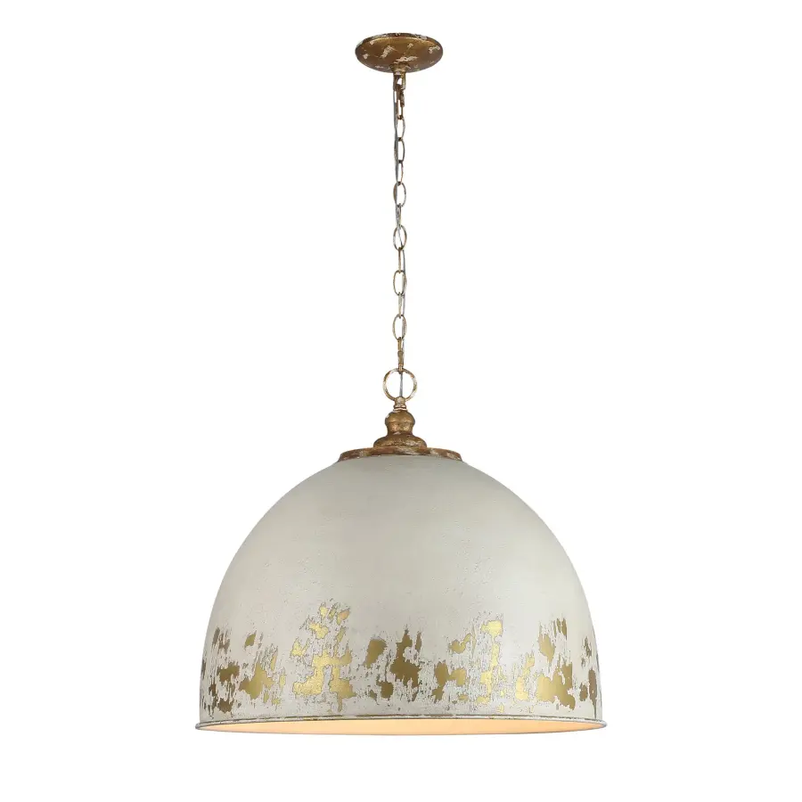 Golden Lighting Alison 5-Light Pendant in Vintage Gold - Image 8