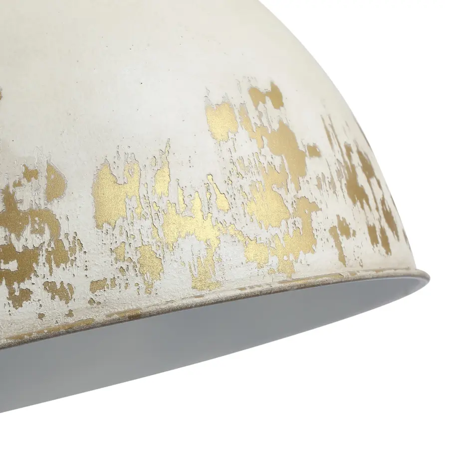 Golden Lighting Alison 8-Light Pendant in Vintage Gold and Antique Ivory - Image 4